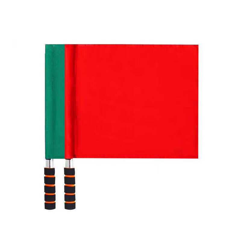 Referee Signal Flags Set - Stainless Steel Pole