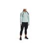 Under Armour Solid Color Zip Training Sports Stand Collar Jacket Women Jackets Green 1359081-936