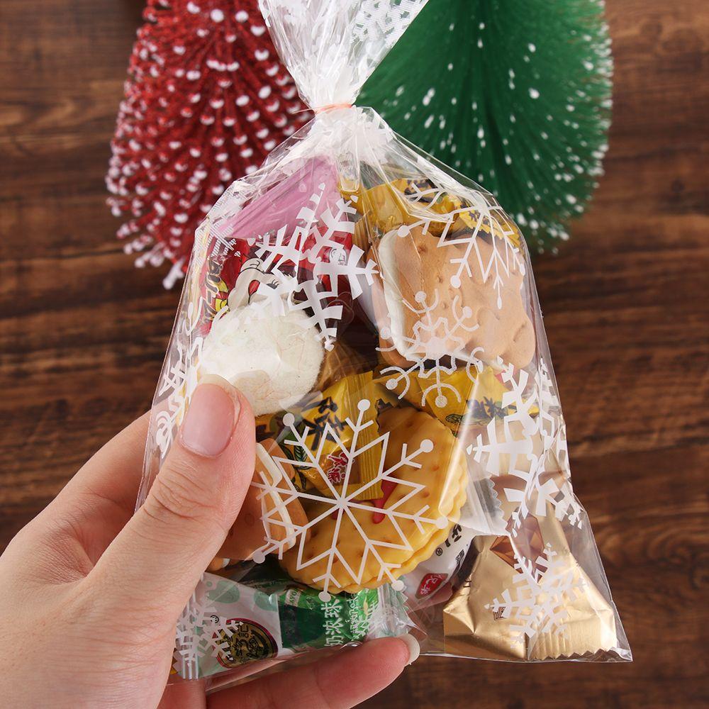 Gift Transparent Party Supplies Cookies Storage Cellophane Baking Packaging Christmas Candy Bags