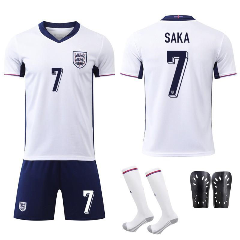 England Nr. 10 Bellingham Heimtrikot Nationalmannschaft 7 Saka 9 Kane Fußballtrikot