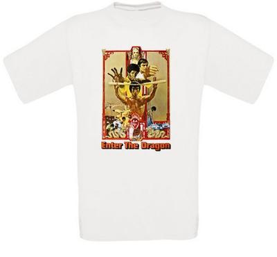 Enter The Dragon Kung Fu T-Shirt of All Sizes New Unisex T-Shirt