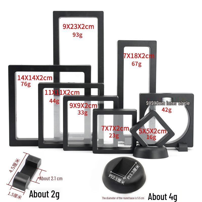 Transparent Anti-Oxidation Jewelry Storage Box for Earrings and Necklaces