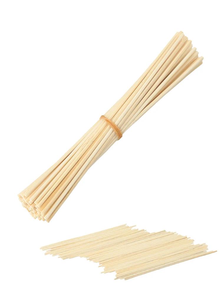 50 szt. bambusowych patyczków do podtrzymywania roślin ogrodowych, patyczków do kwiatów, narzędzi ogrodniczych do szklarni domowych, 50 pojedynczych patyczków