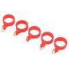 5 Pcs Lure Rod Hook All in One High Elastic Rubber Lua Rod Ring Hook Fishing AccessoriesS