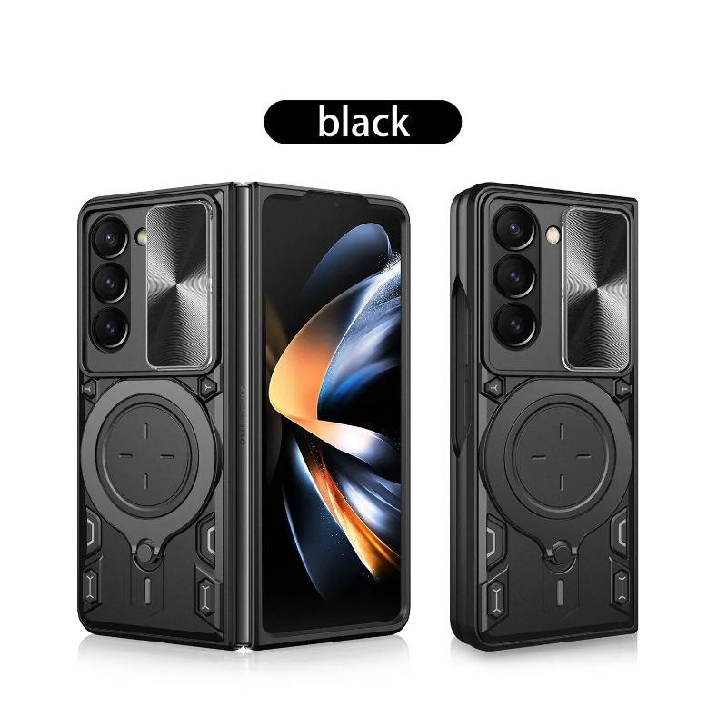 For Samsung Galaxy Z Fold 7 Case Stand Holder Slide Lens Protection Shockproof Heavy Duty Armor Cover for Samsung Z Fold7 6 5 4