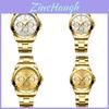 Stylish Business Waterproof Watch 30m Water Resistant Quartz Watch For Him And Her