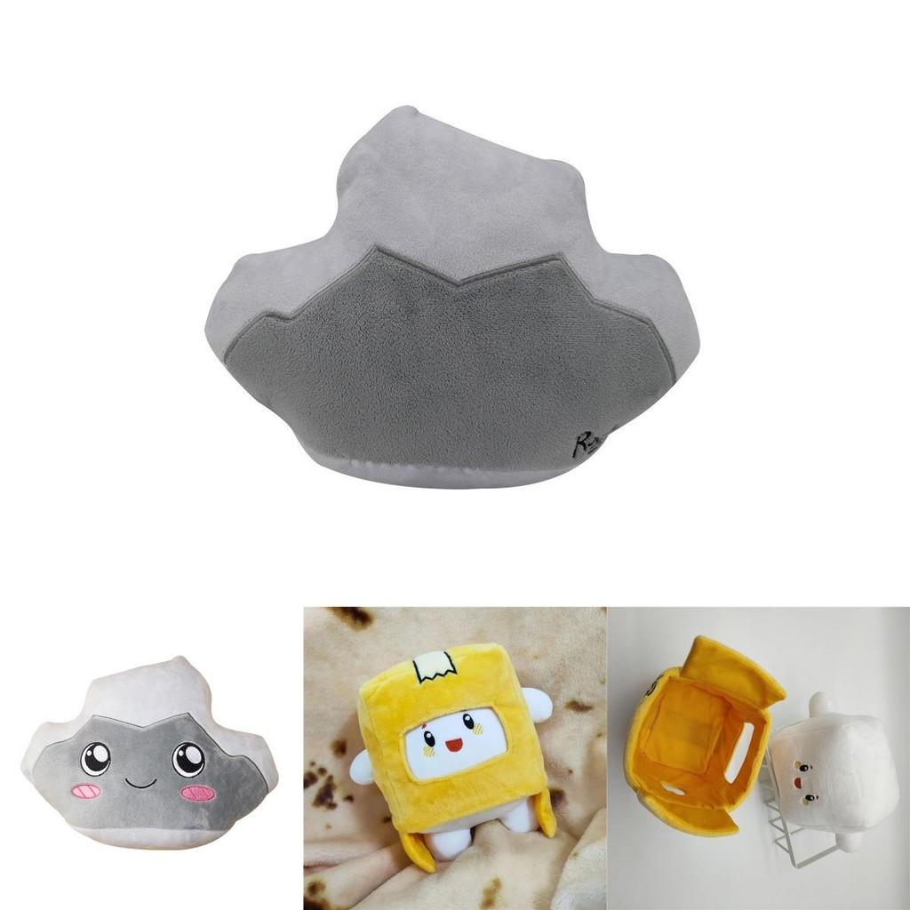 Adorable Lankybox Boxy Foxy Rocky Plush Soft Stuffed Toy Kids Game Figure Doll