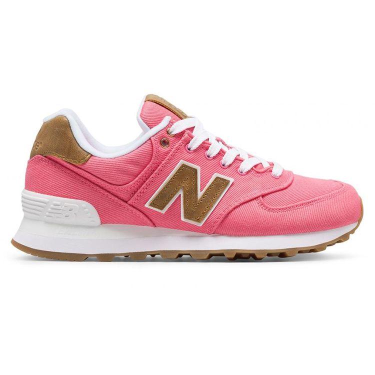 New Balance 574 White Pink WL574CDA