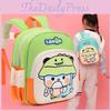 Cute And Fun Oxford Cloth Kids Backpack With Curved Straps For Kindergarten