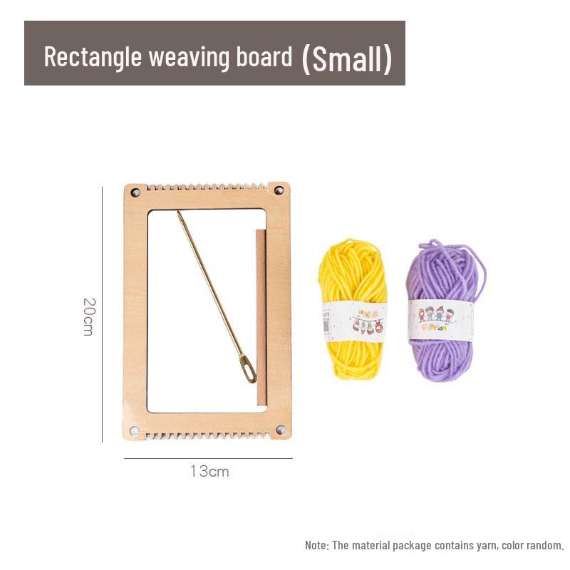Children's Art Area Wool Knitting Board - DIY Weaving Material Kit for Kindergarten & Large Class Teaching
