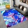 Fashion S-Sonic Cartoon Game Carpet Rug for Playroom Bedroom Living Room Sofa Home Decor,kids Play Area Rug Non-slip Floor Mat