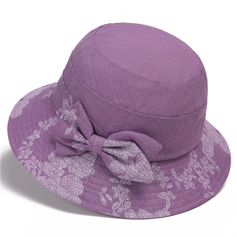Nouveau Chapeau Bob Élégant Coton Protection Solaire Chapeau de Pêcheur Chapeaux Polyvalents Respirants pour Femmes