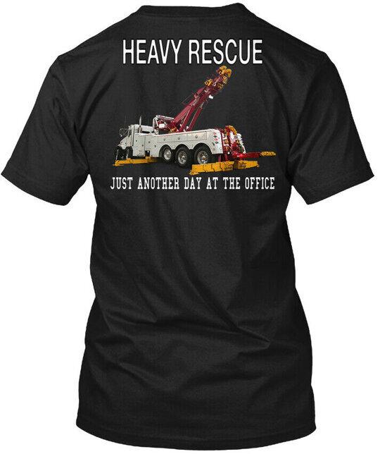 

Heavy Rescue Just Another Day At Office T-Shirt Made in USA Size S to 5XL 4XL