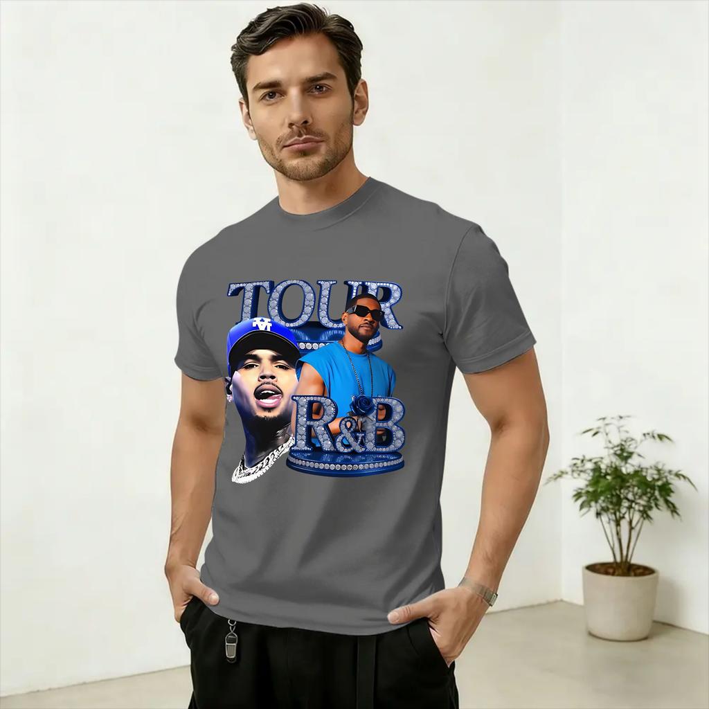Raymond Brown RB Tour 2026 Concert TShirt T Shirts Unisex Cotton Crew Neck Plus Size 5XL Tees Short Sleeve Funny Tshirt