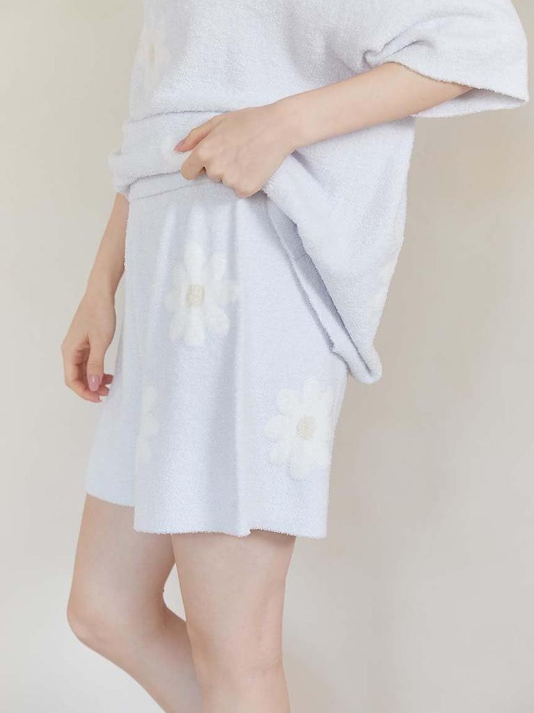 Gelato Pique Smoothy Daisy JQD Pullover and Shorts Set (PWNT251128BLUF)