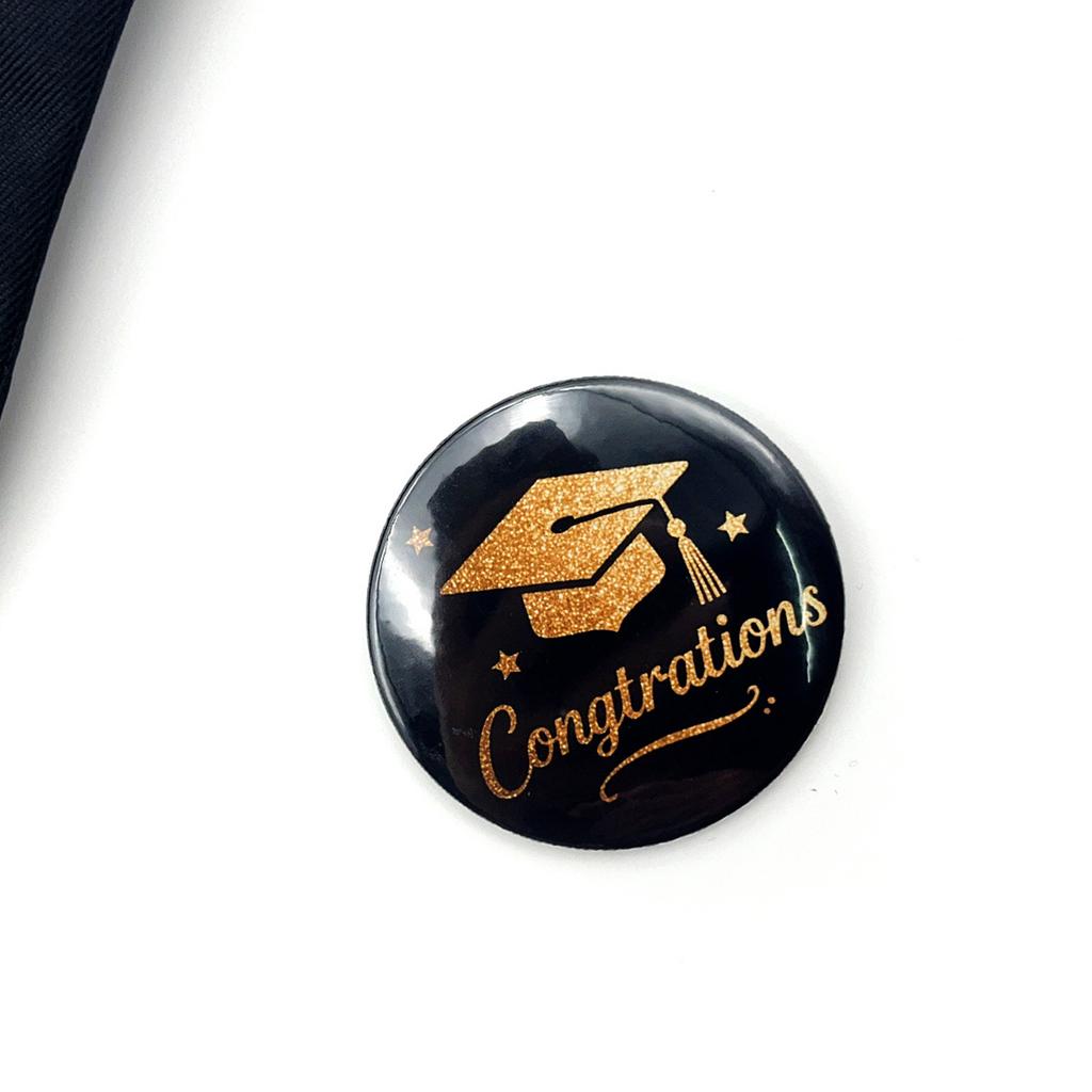 2025 Graduate Bundle Adjustable Bachelors Hat Sash Medallions Set High Quality Fabric For Commencement Ceremonies
