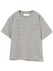 B:MING LIFE STORE by BEAMS S/S TEE SIMPLE YET Original Cotton T-Shirt (S-M) Women's TOP_GREY S