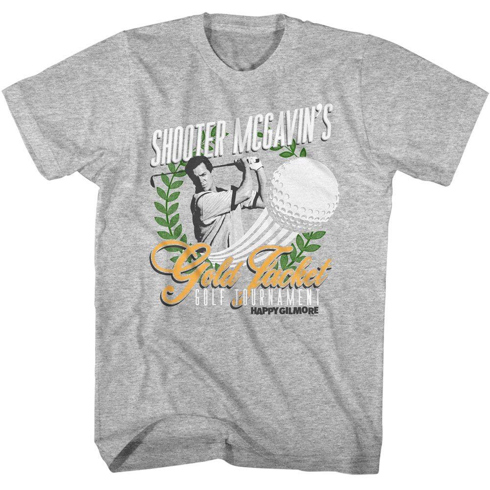 Happy Gilmore - Gold Jacket Tournament - Adult Short Sleeve T-Shirt XL
