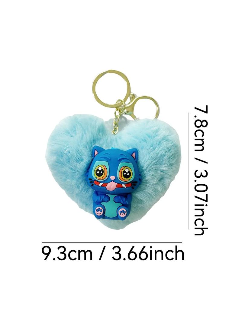-Portachiavi Peluche Gruppo Witch Hunter - Ciondolo Gruppo di Ragazze Popolare K-POP, Giocattolo Periferico Trendy, Ornamento per Borsa, Peluche