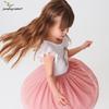 European & American Children's Summer Dresses: Knitted Sequin Embroidered Dresses for Girls