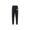 Jordan Alphabet Logo Print Drawstring Mid-Waist Knit Joggers Men Bottoms Black FB7028-010