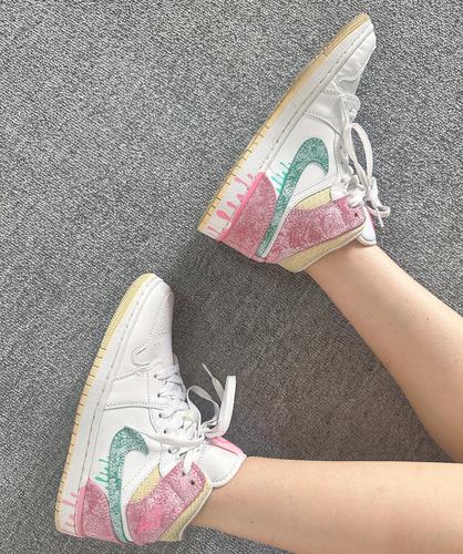 Air Jordan Air Jordan 1 Mid SE Ice Cream GS DD1666-100