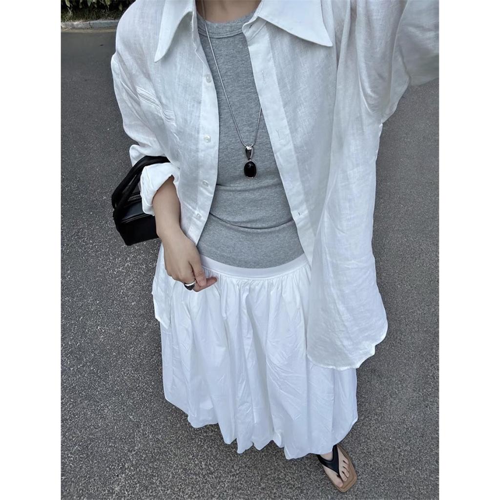 Tooxika Niche Light Luxury Simple High Feeling Onyx Water Drop Necklace Snake Bone Chain Drawstring Sweater Chain Female