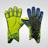 1 Pair Anti-Slip Goalie Gloves Finger Protection Rubber Goalkeeper Gloves Double Layer Wrist Antiskid Soccer Match