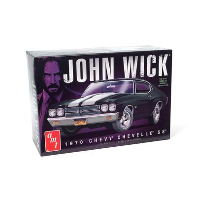AMT 125 1970 Chevy Chevelle SS John Wick Plastic Model AMT1453