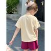 Export Summer New Children's Pure Cotton Printed Short-Sleeved T-Shirt, Medium and Large Children's Clothing, Loose Korean Style Parent-Child Tops
