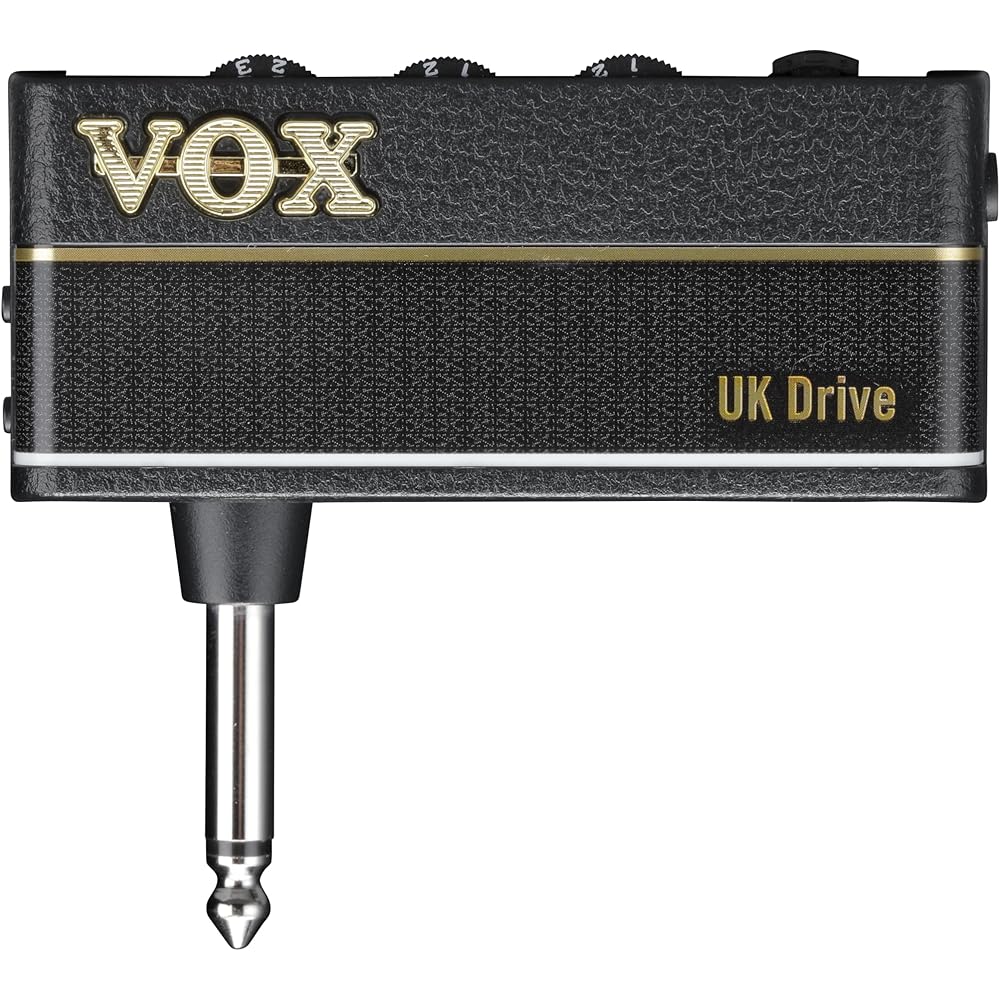 VOX AP3-UD AmPlug 3 UK Drive Headphone Amplifier, No Cables Needed, Plug In Directly Into Your Gu...