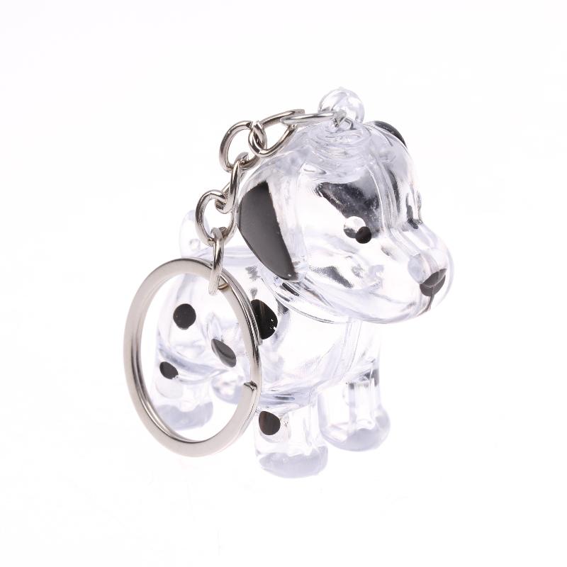 Clear Puppy Hair Memorial Keychain Capsule Pet'S Dog Fur Container Diy Pendant Keychain Decor Pet Lovers Home Display Gifts