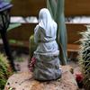 Artistic Religious Mother Son Statue Resins Figurine with LED Light Nursery Decors Mother Day Present For New Mom