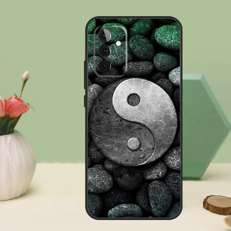 Yin Yang Black White For Samsung Galaxy A06 A16 A26 A36 A56 A52 A53 A33 A13 A34 A54 A14 A15 A35 A55 A22 A32 Case