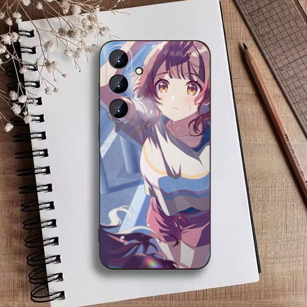 Love Live Nakasu Kasumi Phone Case For Samsung Galaxy A73,21,22,32,71,53,52,51,80,5G Soft Black Cover