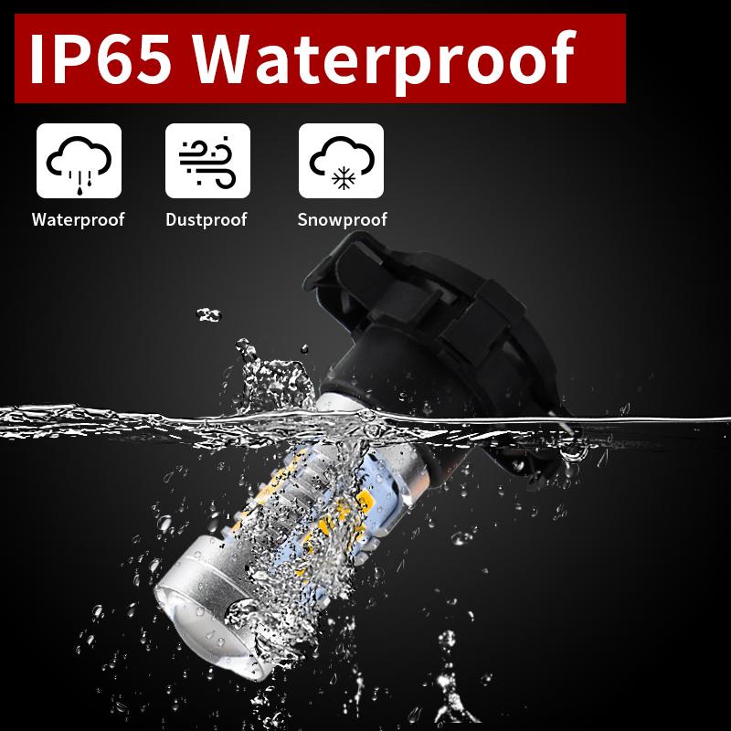 2pcs Amber Yellow PY24W 5200s LED Bulbs For BMW 3 4 5 Series X3 E70 X5 X6 Z4 Front Turn Signal Lights Car AccessoriesTurn Signal 2