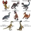 Children's Dinosaur Toy Set: King Kong, Tyrannosaurus Rex, Aurochs, Pachycephalosaurus, Spinosaurus, Therizinosaurus Model.