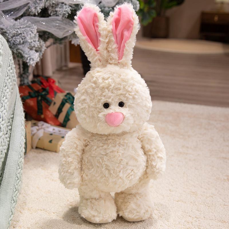 45cm Cartoon Tall Superior Quality Goodnight Bear Plush Doll Pajamas Bear Rabbit Elephant Plush Toy To Accompany Children To Sleep Present