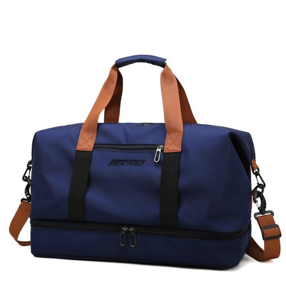 Large Capacity Independent Shoe Compartment Fitness Bag Wholesale Wet and Dry Separation Sports Yoga Bag Short-distance Play Business Travel Bag