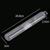 1Pc Travel Portable Toothbrush Holder Transparent Storage Box Case Practical Container Toothbrush Box Organizer Bathroom Tools