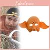 Exquisite Pig Face Latex Mask Featuring Pig Ears Perfect For Cosplay And Theater Performances