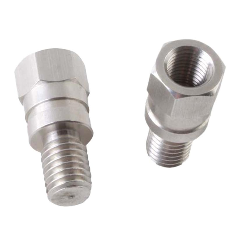 A16P-For BMW R1200GS R1250GS F750GS F850GS F900R F900XR R Nine T Motorcycle Rear Mirror Adjustment Bolt Height Adjusters(2 Pcs)