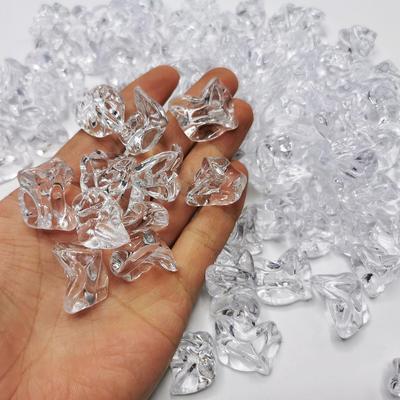 Acrylic Simulation Irregular Ice Cubes – High Transparency Crystal Plastic Stones