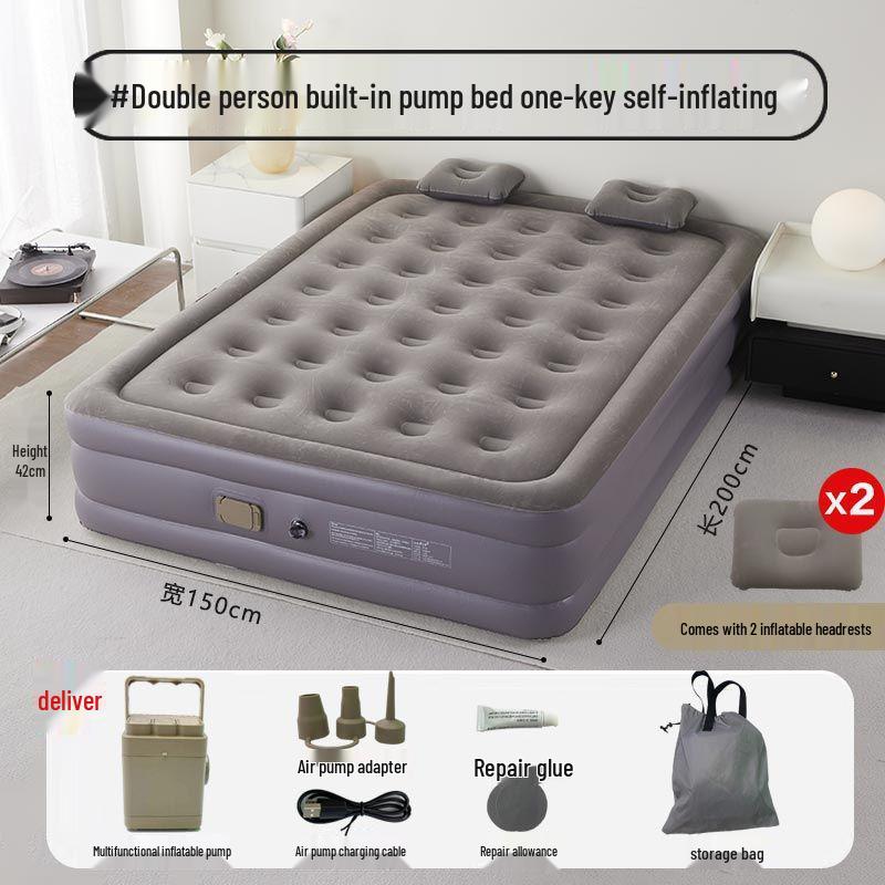 Shushiqi Automatic Camping Tent with Elevated Inflatable Mattress