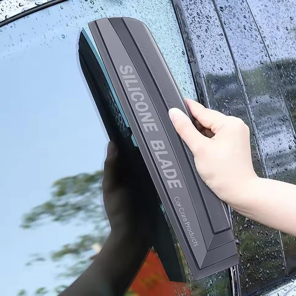 Silicone Soft Handy Squeegee Non-Scratch Car Wrap Tools Water Window Wiper Drying Blade Clean Scraping Film Scraper Accessories
