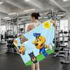 Cartoon S-Safety-Sheriff Labrador-S Towel Shower Sauna Travel Spa Quick Dry Gym Accessories Soft Large Beach Towels