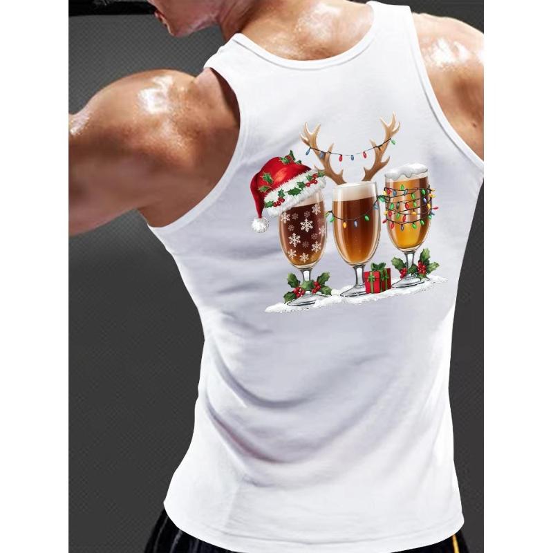 

Adventures, Durable & Stretchable, Men s Basic Tankp XXL белый