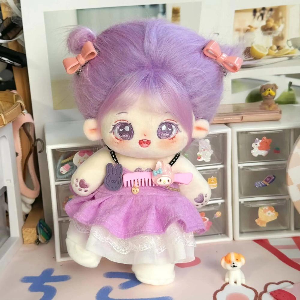 Bambola Kawaii 20cm Cambia Vestiti Nessun Attributo Corpo Robusto Personalizzazione Cosplay Cane Cartone Animato Amore Stella Bambola Giocattolo Collezione Regalo
