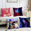 Nowy Popowy Raper Doja Cat Pokrowiec na Poduszkę Jednostronny Pluszowy Odwracany Pokrowiec na Poduszkę – Do samochodu, sofy, sypialni, idealny na prezent.