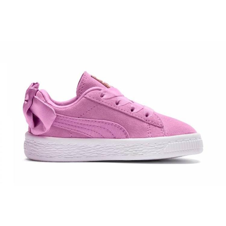 (PS) PUMA Suede Bow AC 'Orchid' Kinder 367318-05
